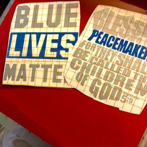 Blue lives matter decal bundle!